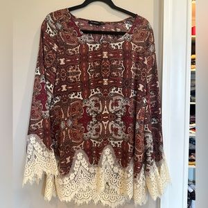 Paisley Lace Dress